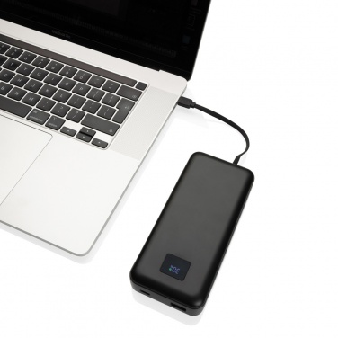 Logotrade promotional item picture of: Gridley RCS rplastic 20000 65W laptop powerbank