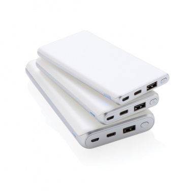 Logo trade advertising products image of: Ultra fast 10.000 mAh powerbank with PD