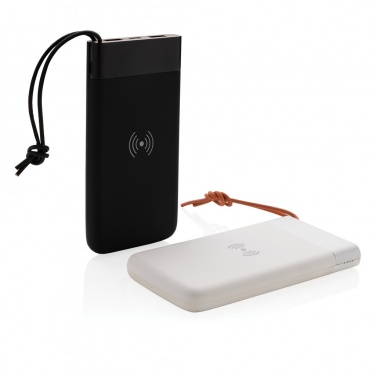 Logotrade promotional merchandise image of: Aria 8.000 mAh 5W wireless charging powerbank