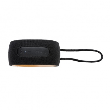 Logo trade promotional merchandise image of: Bamboo X  speaker