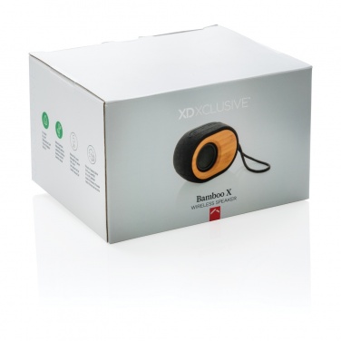 Logotrade promotional giveaway picture of: Bamboo X  speaker