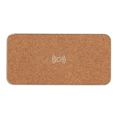 Logo trade promotional products picture of: Wheatstraw wireless charging speaker