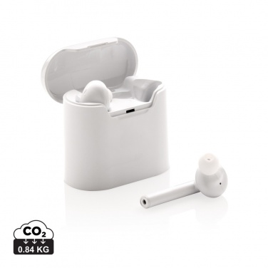 Logotrade promotional product image of: Liberty wireless earbuds in charging case