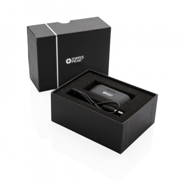 Logotrade promotional item image of: Swiss peak TWS earbuds