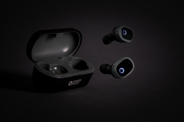 Logo trade promotional items image of: Swiss peak TWS earbuds
