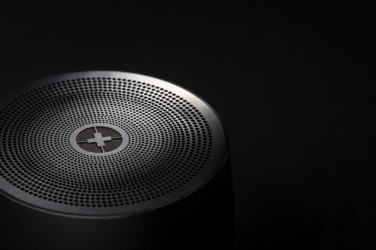 Logo trade promotional product photo of: Swiss peak 5W wireless bass speaker