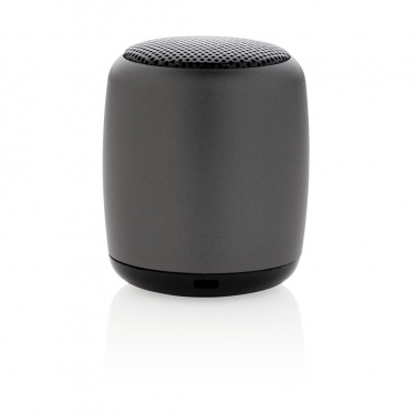 Logo trade business gift photo of: Mini aluminium wireless speaker
