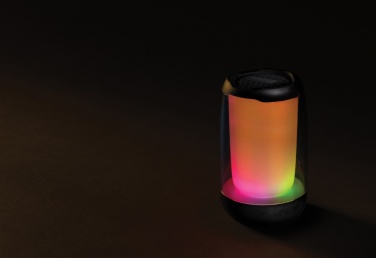 Logo trade advertising products picture of: RCS recycled plastic Lightboom 5W speaker