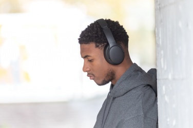 Logo trade promotional item photo of: Urban Vitamin Palo Alto RCS rplastic headphone