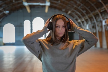 Logo trade business gifts image of: Urban Vitamin Palo Alto RCS rplastic headphone