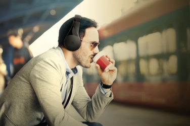 Logotrade promotional items photo of: Motorola MOTO XT500 wireless over ear headphone