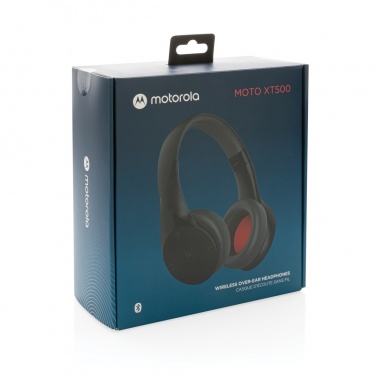 Logo trade business gifts image of: Motorola MOTO XT500 wireless over ear headphone