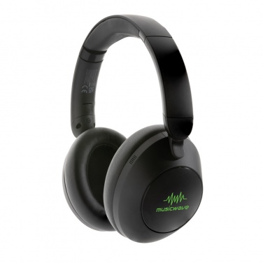 Logo trade promotional item photo of: Urban Vitamin Cupertino RCS rplastic ANC headphone