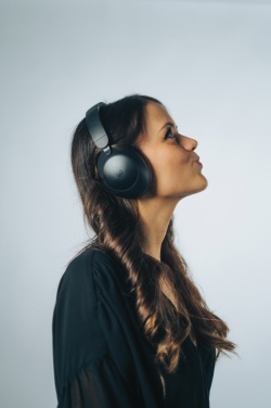Logo trade promotional products picture of: Urban Vitamin Cupertino RCS rplastic ANC headphone