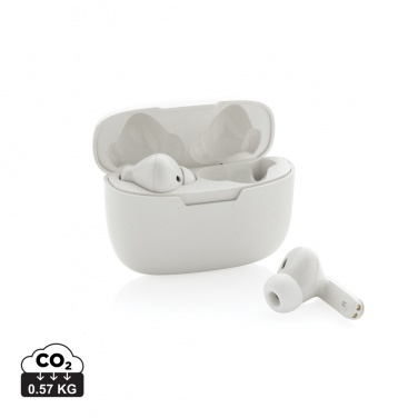 Logo trade promotional products picture of: RCS recycled plastic Liberty Pro wireless earbuds