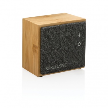 Logo trade promotional products image of: Wynn 5W bamboo wireless speaker