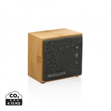 Logotrade promotional gifts photo of: Wynn 5W bamboo wireless speaker