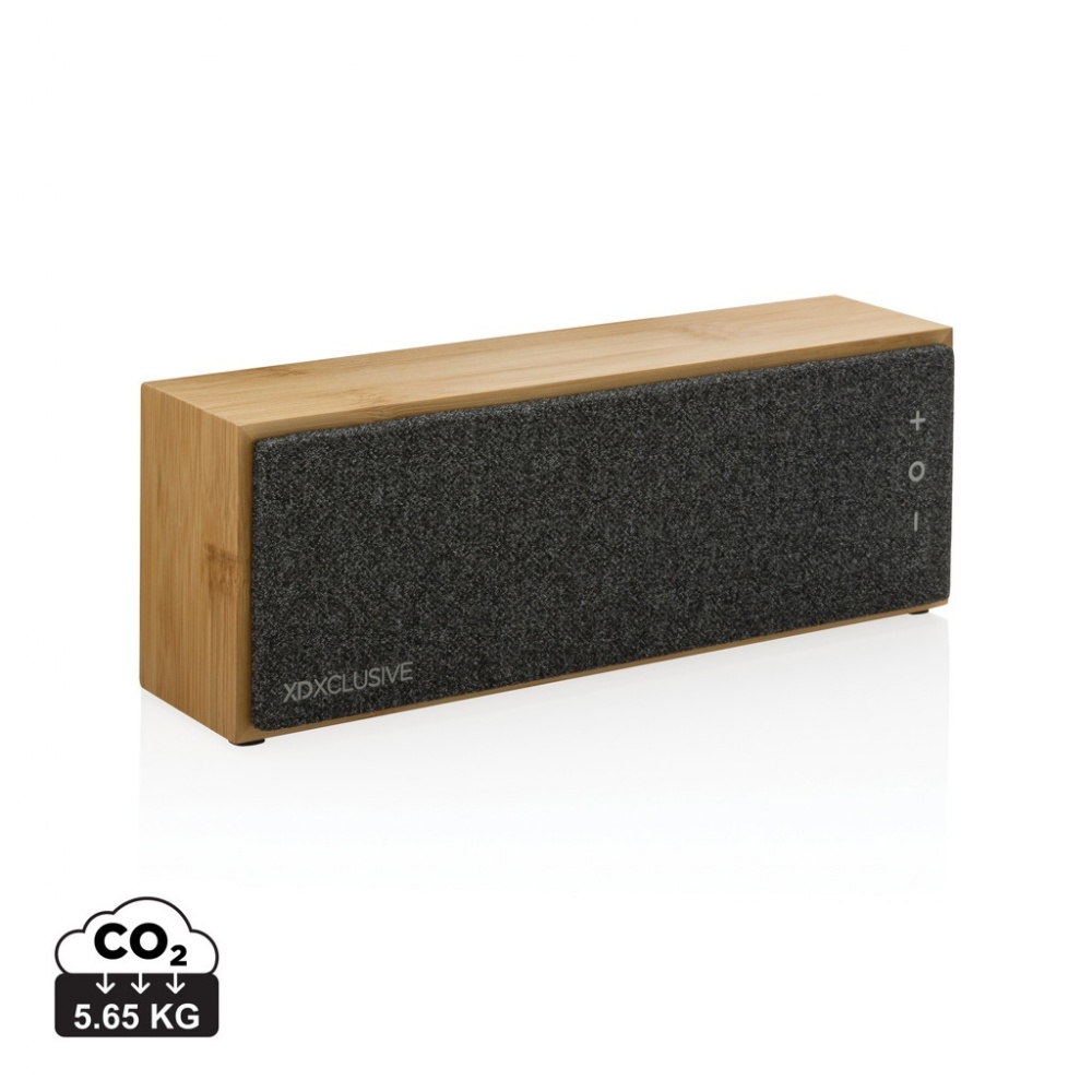 Logotrade promotional merchandise picture of: Wynn 10W bamboo wireless speaker