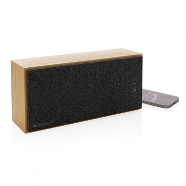 Logotrade promotional gifts photo of: Wynn 20W bamboo wireless speaker