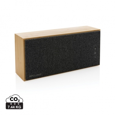 Logo trade promotional gift photo of: Wynn 20W bamboo wireless speaker
