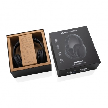 Logotrade promotional giveaway image of: Urban Vitamin Belmont wireless headphone