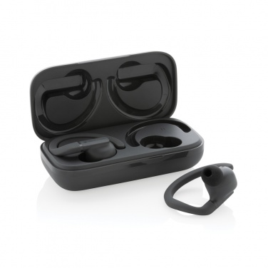 Logo trade corporate gift photo of: Urban Vitamin Pacifica RCS rplastic earbuds