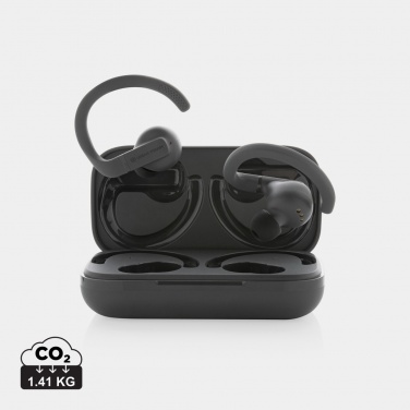 Logo trade advertising product photo of: Urban Vitamin Pacifica RCS rplastic earbuds