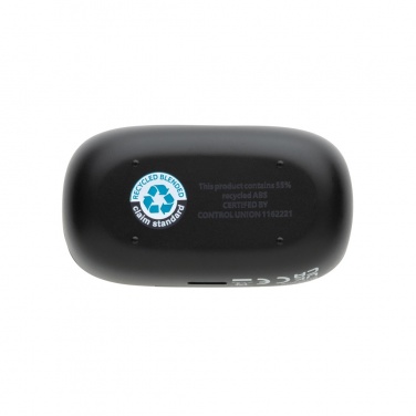 Logo trade business gifts image of: Urban Vitamin Palm Springs RCS rplastic ENC earbuds