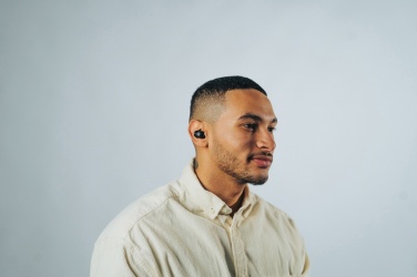 Logotrade promotional merchandise image of: Urban Vitamin Palm Springs RCS rplastic ENC earbuds