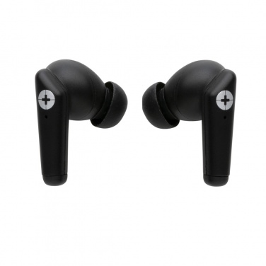 Logo trade corporate gifts picture of: RCS recycled plastic Swiss Peak TWS earbuds 2.0