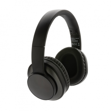 Logo trade promotional merchandise image of: Terra RCS recycled aluminium wireless headphone