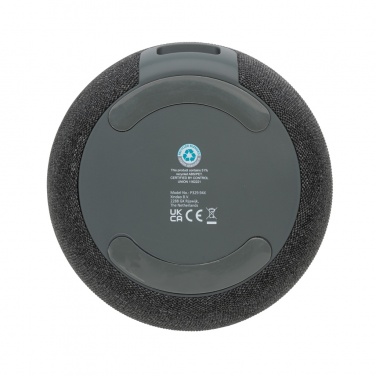 Logotrade corporate gift image of: RCS Rplastic/PET and bamboo 5W speaker