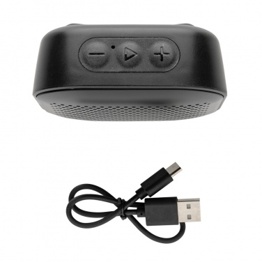 Logo trade promotional merchandise image of: RCS recycled plastic Soundbox 3W speaker