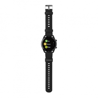 Logotrade promotional item picture of: RCS recycled TPU Fit Watch round
