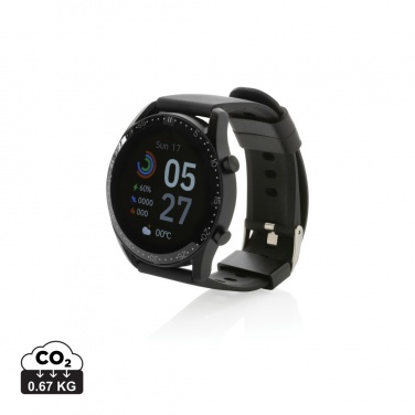 Logo trade promotional products picture of: RCS recycled TPU Fit Watch round