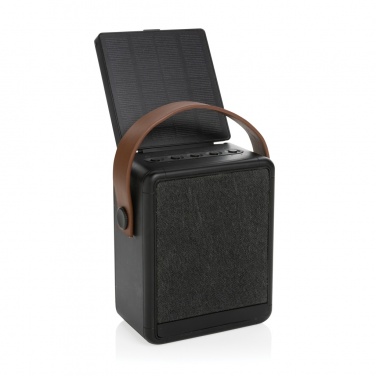 Logotrade promotional gift picture of: Skywave RCS recycled plastic solar speaker 12W