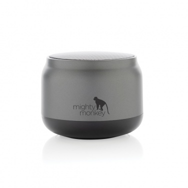 Logo trade promotional gift photo of: BeatBuddy recycled plastic 3W speaker
