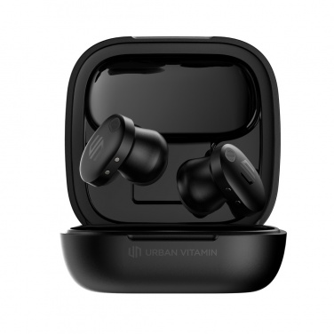Logo trade business gift photo of: Lakewood RCS recycled and repairable wireless earbuds