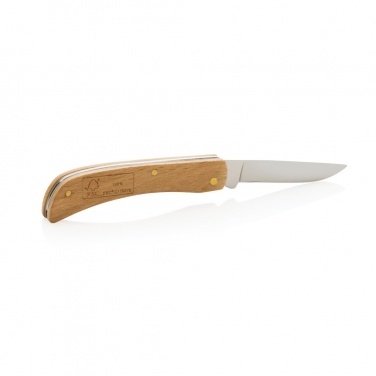 Logo trade promotional merchandise photo of: Wooden knife