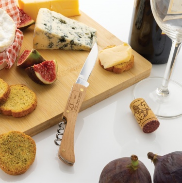 Logotrade promotional giveaways photo of: Wooden knife with bottle opener