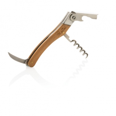 Logo trade advertising product photo of: Wooden Corkscrew