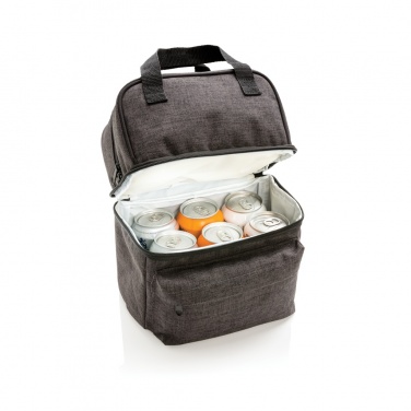 Logotrade advertising products photo of: Cooler bag with 2 insulated compartments