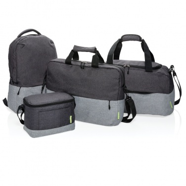 Logotrade promotional giveaway image of: Duo colour RPET cooler bag