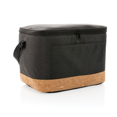 Logo trade promotional items picture of: Impact AWARE™ XL RPET two tone cooler bag with cork detail