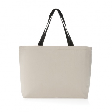 Logo trade promotional products image of: Impact Aware™ 285 gsm rcanvas large cooler tote undyed