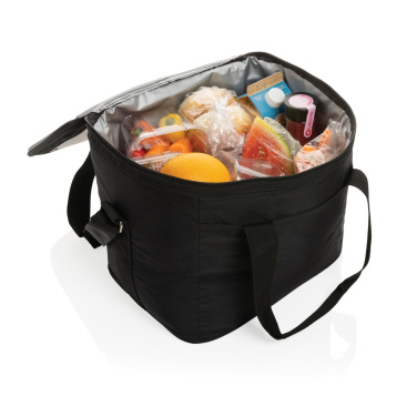 Logotrade business gift image of: Pedro AWARE™ RPET deluxe cooler bag with 5W solar panel