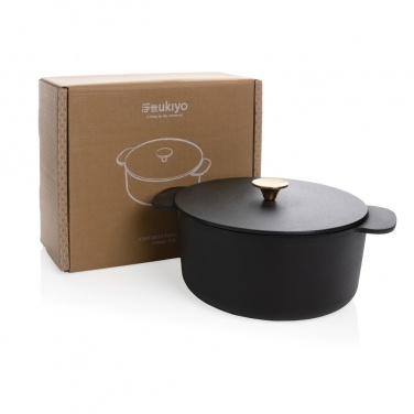 Logotrade business gift image of: Ukiyo cast iron pan large