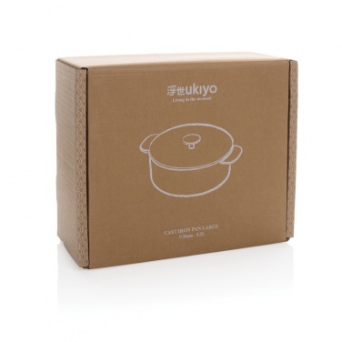 Logotrade corporate gift picture of: Ukiyo cast iron pan large