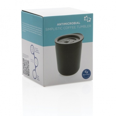 Logotrade promotional merchandise image of: Simplistic antimicrobial coffee tumbler