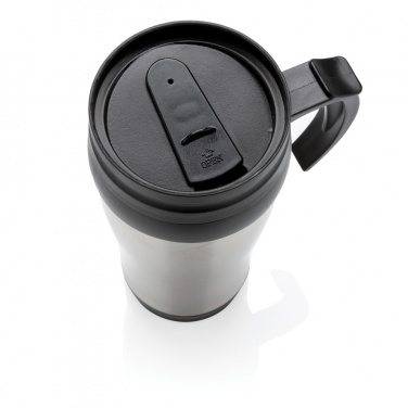 Logo trade promotional products image of: Stainless steel mug